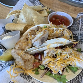 Surf N Brew Oyster Bar - mahi tacos - Seafood Near Me - Fletcher, North Carolina Surf N Brew Oyster Bar - mahi tacos - Seafood Near Me - Fletcher, North Carolina
