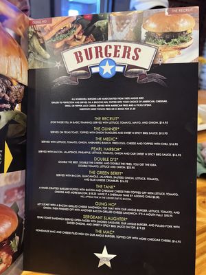 Menu photo 1 Bombshells Restaurant & Bar Pearland, TX
