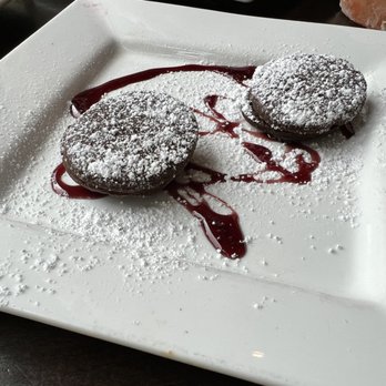 Pink Salt Restaurant - Alfajores-Shortbread cookies with dulce de leche filling - Peruvian Near Me - Seattle, Washington