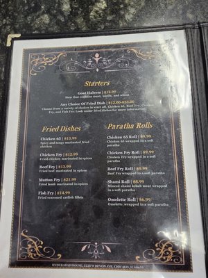 Menu photo 1 Hyderabad House Chicago, IL Menu photo 1 Hyderabad House Chicago, IL