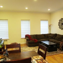 Day Light Window Treatments - Solar roman shades