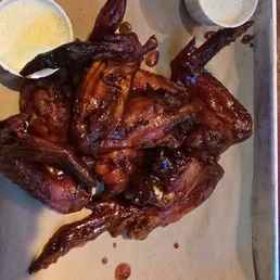 Messy Smoked Wings