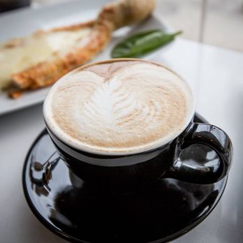 Phyllo Cafe - Cappuccino served with some art - Cafes Near Me - Toronto, Ontario