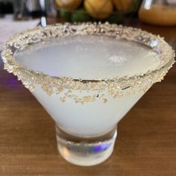 a glass of lemonade