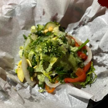 Crescent Ballroom - Veggie tostada with green salsa - Music Venues Near Me - Phoenix, Arizona Crescent Ballroom - Veggie tostada with green salsa - Music Venues Near Me - Phoenix, Arizona