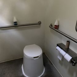 Bay Furnace Campground - New & very clean vault toilets