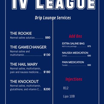IV League Hydration - IV Hydration Near Me - South Boston, Massachusetts IV League Hydration - IV Hydration Near Me - South Boston, Massachusetts