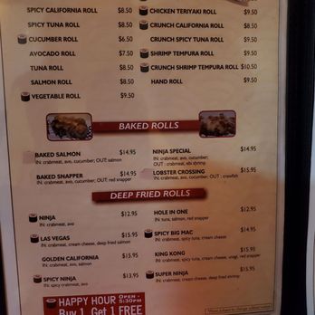 Ninja Sushi - Page 3, Regular Rolls, Baked Rolls, Deep Fried Rolls - Japanese Near Me - Yuma, Arizona Ninja Sushi - Page 3, Regular Rolls, Baked Rolls, Deep Fried Rolls - Japanese Near Me - Yuma, Arizona