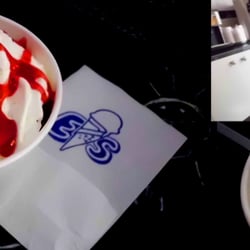Eisdiele SchneeEISchen - Eisbecher mit frischer Sahne