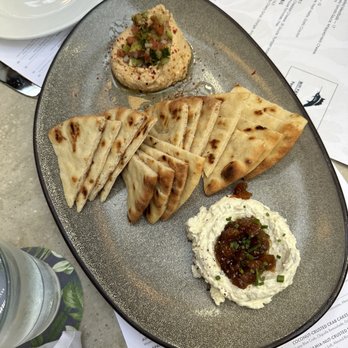 Tommy Bahama - Hummus & Whipped Feta - Seafood Near Me - Plano, Texas Tommy Bahama - Hummus & Whipped Feta - Seafood Near Me - Plano, Texas