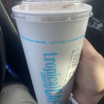 Tropical Smoothie Cafe - My go to- Chia Banana boost - Juice Bars & Smoothies Near Me - Phoenix, Arizona Tropical Smoothie Cafe - My go to- Chia Banana boost - Juice Bars & Smoothies Near Me - Phoenix, Arizona