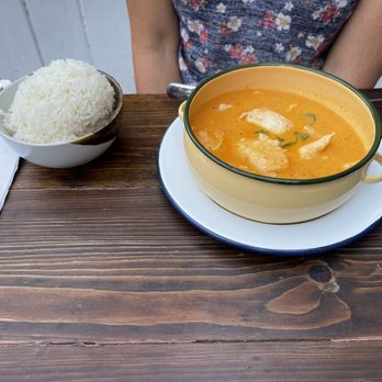 Be More Thai Restaurant - Red Curry with Chicken - Thai Near Me - Baltimore, Maryland