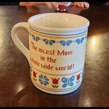 Hayley’s Eatery - Biased Mom Mug  thst makes my cinnamon pumpkin coffee taste that much better - Breakfast & Brunch Near Me - Weston, Missouri