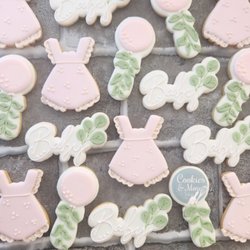 Baby shower cookies