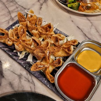 Hong Kong Station - 12.27.22 - Crab Cheese Wonton - Chinese Near Me - Centennial, Colorado