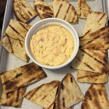 McNellie's OKC - Naan Bread w pimento cheese spread - Pubs Near Me - Oklahoma City, Oklahoma McNellie's OKC - Naan Bread w pimento cheese spread - Pubs Near Me - Oklahoma City, Oklahoma