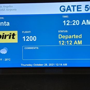 Spirit Airlines - This is the call board after I was left at the airport going to Atlanta. - Airlines Near Me - Santa Ana, California Spirit Airlines - This is the call board after I was left at the airport going to Atlanta. - Airlines Near Me - Santa Ana, California