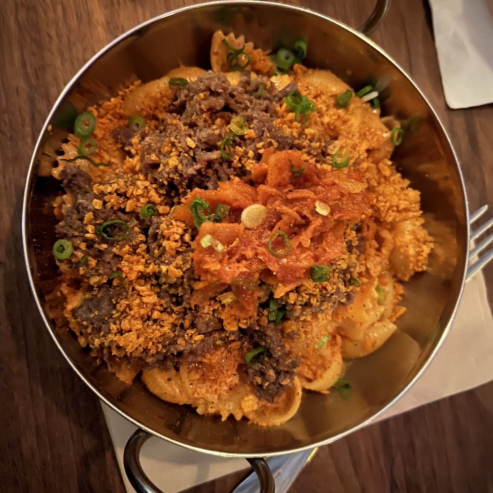Hanju Kitchen - Bulgogi Mac and cheese - Korean Near Me - Providence, Rhode Island