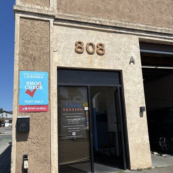 A Smog Testing - A Smog Testing shop - Smog Check Stations Near Me - Vista, California