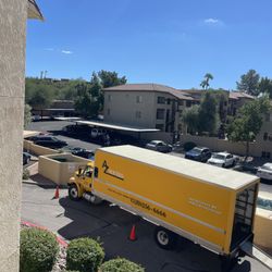 AZ Movers - Unloading at Valley View Apartments, Foothills, Tucson.