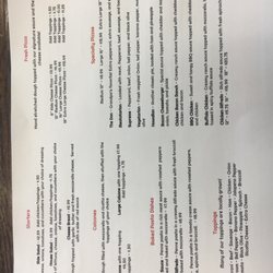 The Melt Pizzeria - Menu Page 1