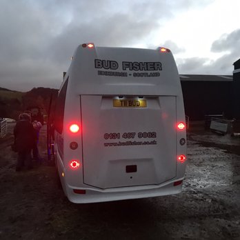 Bud Fisher Mini Bus Hire - Bus Rental Near Me - Edinburgh, EDH