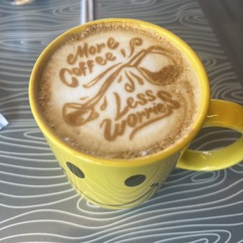 Hatch - Caramel latte - amazing designs on latte!!! - Breakfast & Brunch Near Me - Huntington, New York Hatch - Caramel latte - amazing designs on latte!!! - Breakfast & Brunch Near Me - Huntington, New York