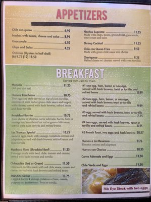 Menu photo 6 Las Trancas Las Cruces, NM