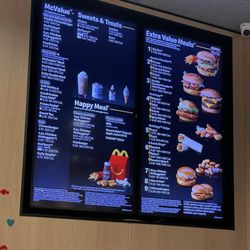 McDonald's - Menu