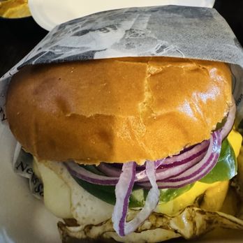 The Brave Burger - Egg Burger with extra Jalapeños - Burgers Near Me - Ocoee, Florida