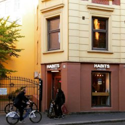 Habits Coffee - Exterior. From their instagram @habitscoffee