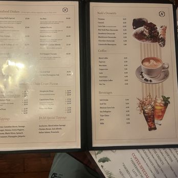 Noli’s Vite - Menu - Italian Near Me - Cibolo, Texas