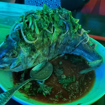 Takoi - Whole fried Sea Bream Nam Tok - Thai Near Me - Detroit, Michigan
