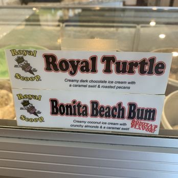 Pavilion Royal Scoop - a sign for bonita beach bumm - Ice Cream & Frozen Yogurt Near Me - Naples, Florida Pavilion Royal Scoop - a sign for bonita beach bumm - Ice Cream & Frozen Yogurt Near Me - Naples, Florida