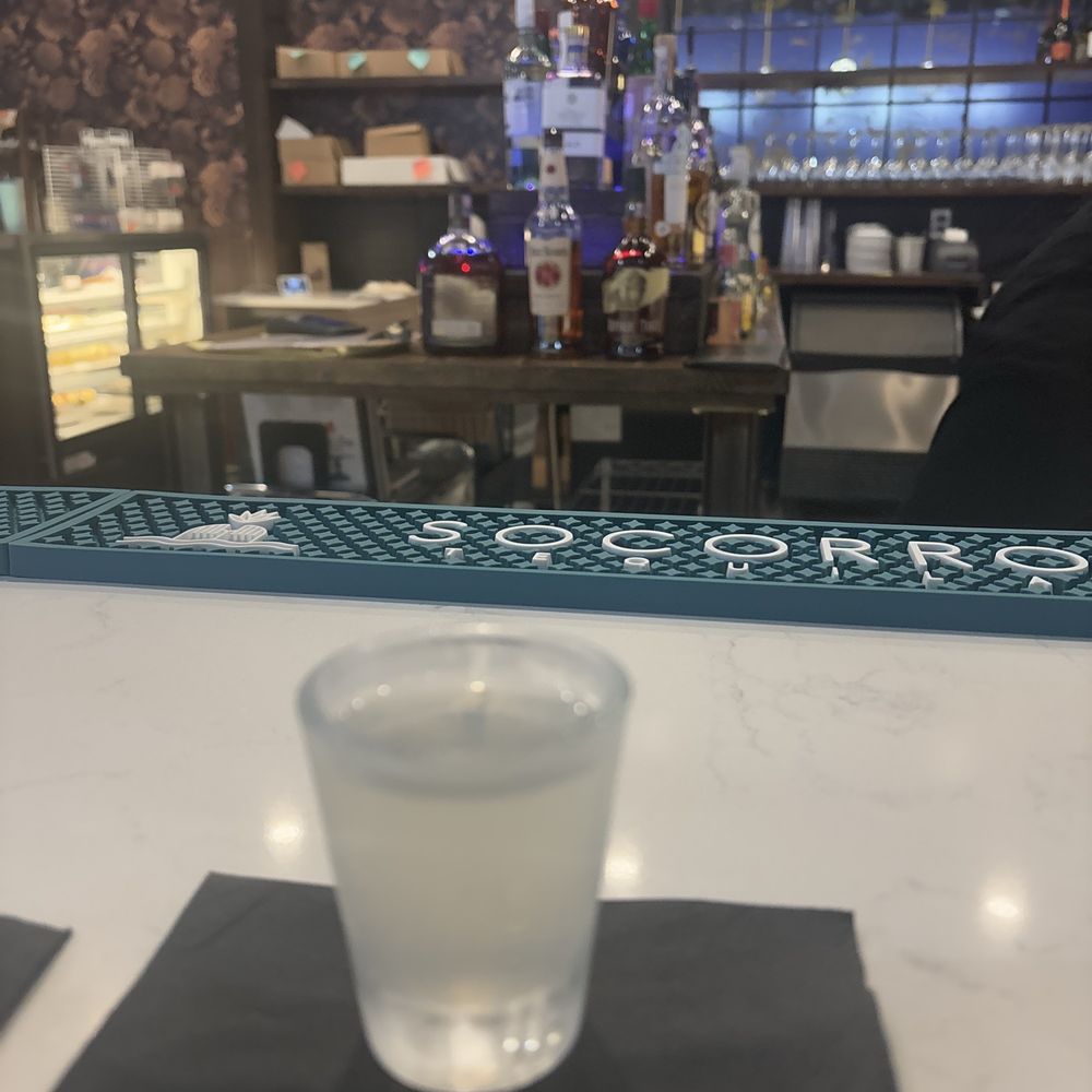 Drinks and dessert!