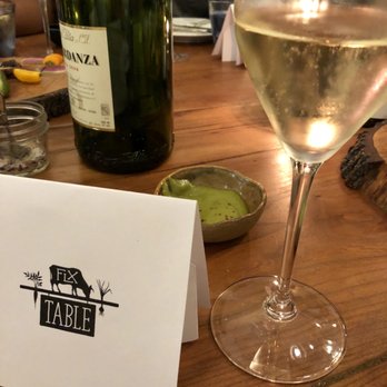 FLX Table - Ravines sparkling - New American Near Me - Geneva, New York