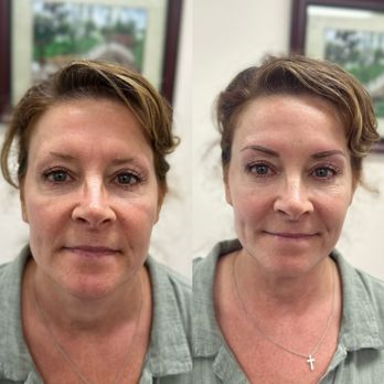 Microblade by Cheng - Powder ombré eyebrow Freshly done - Permanent Makeup Near Me - Denton, Texas