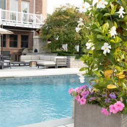 The Barn Landscape Design Build - Custom patio and pool in Kildeer, IL