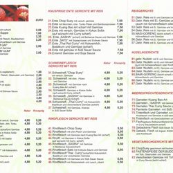 Asia Imbiss Kim Hung - Speisekarte 2