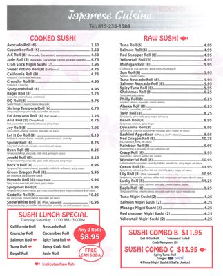 Menu photo 4 Asia Cafe Freeport, IL