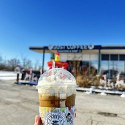 Gost Coffee Roasters - Cold brew latte with whipped cream