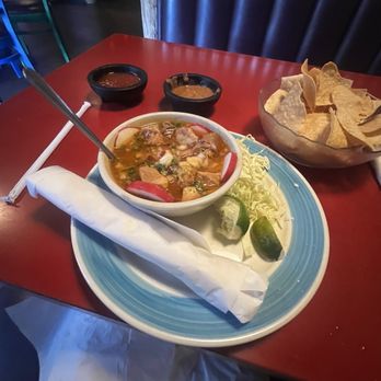 Arriba Mexican Grill - Pozole with pork - Mexican Near Me - Glendale, Arizona Arriba Mexican Grill - Pozole with pork - Mexican Near Me - Glendale, Arizona