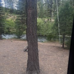 Hat Creek Resort & RV Park - Our RV site