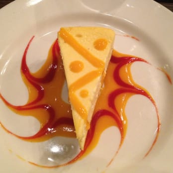 Clay Pit - Mango cheesecake - Indian Near Me - Austin, Texas Clay Pit - Mango cheesecake - Indian Near Me - Austin, Texas