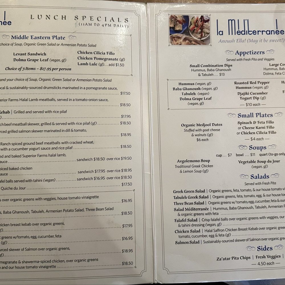 La Mediterranee - Menu (Nov 2024) - Mediterranean Near Me - San Francisco, California La Mediterranee - Menu (Nov 2024) - Mediterranean Near Me - San Francisco, California