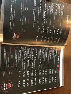Menu photo 1 Oh my Burger Stuttgart, BW Menu photo 1 Oh my Burger Stuttgart, BW