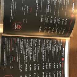 Oh my Burger - Speisekarte 2