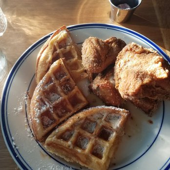 Sweet Chick - Chicken and waffles..moist and yummy - Breakfast & Brunch Near Me - Brooklyn, New York