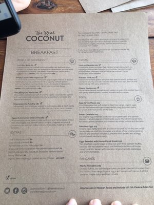 Menu photo 7 The Real Coconut Tulum, ROO Menu photo 7 The Real Coconut Tulum, ROO