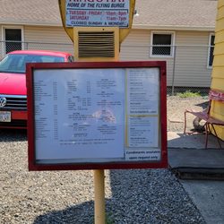 King's Hat - Menus on the order box also